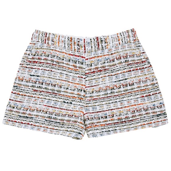 L’AGENCE Ashton Colorful Tweed Shorts - Picture 1 of 13